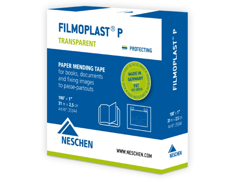 FILMOPLAST P repair tape - TRANSPARENT - 50 meter x 2 cm