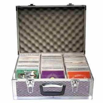 CD Flightcase DeLuxe 96 CD, SILVER