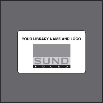 RFID label 50x82 acetate WHITE w/black print