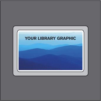 RFID label 50x82/60x92 acetate WHITE w/full colour print
