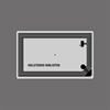 RFID label 50x80 acetate TRANSPARENT w/print