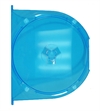 Amaray swing tray for 1 disc, BLUE