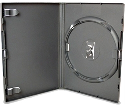 DVD-case Amaray 14 mm for 1 disc BLACK PP