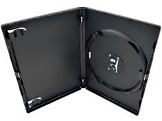 DVD-case Amaray 14 mm for 1 disc BLACK PP - RedTag