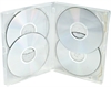 DVD-case Amaray MultiBox 15 mm 4-6 discs CLEAR PP