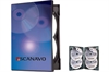 DVD-case Scanavo 22mm 4/one Xtra Overlap, GREY PP