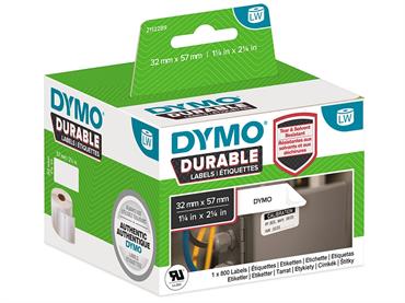 DYMO Durable LabelWriter printer labels 32x57 PP, 800 pcs.