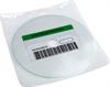 Inner pouch for 1 disc, punched for standard 2-ring binders. Barcode window, TRANSPARENT PP