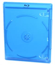 Blu-ray DVD case 11 mm for 1 disc, BLUE PP
