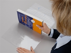 FILMOLUX Soft PP book protection film - REPOSITIONABLE - Various sizes