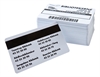 Library patron card PVC, 4+4 print, with magnetic strip