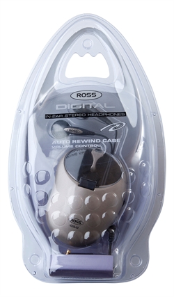 Ross digital headphones, in-ear