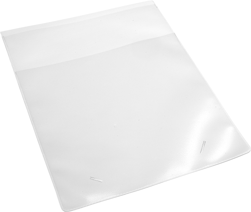 DVD U-pouch for 1 disc and booklet, TRANSPARENT PP