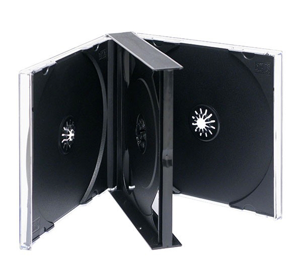 CDwalltile CD Jewel Case Display/Store Black CDwalltile 
