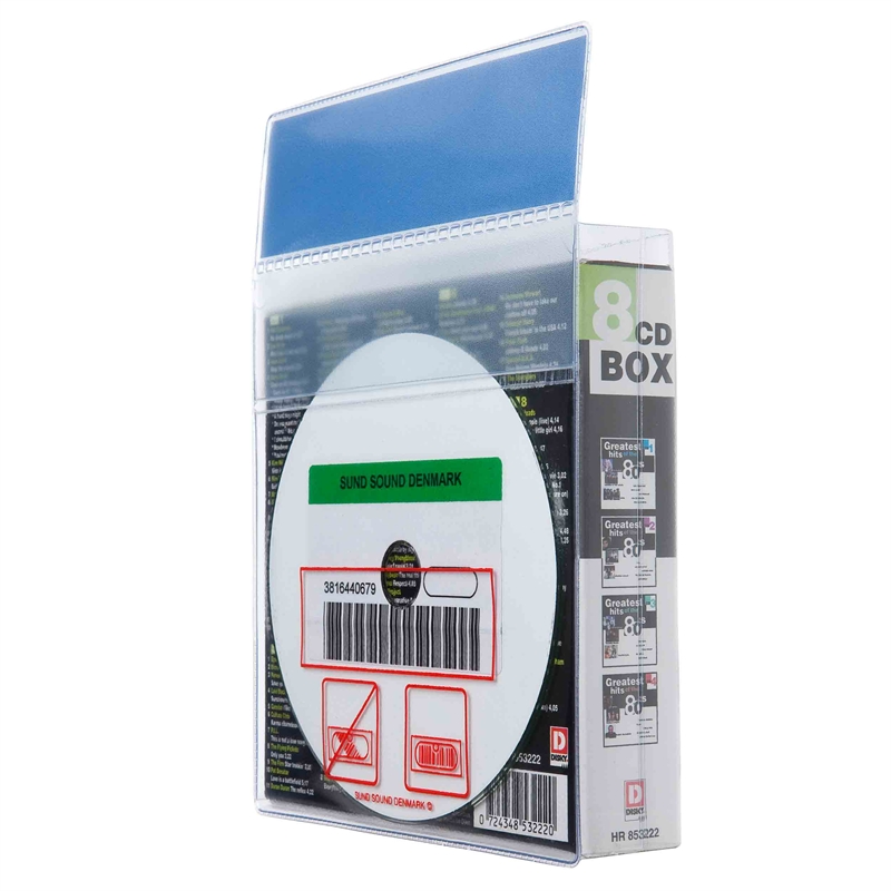 Audio pouch for 30 mm Digi-Pak. Pictogram, large colour code