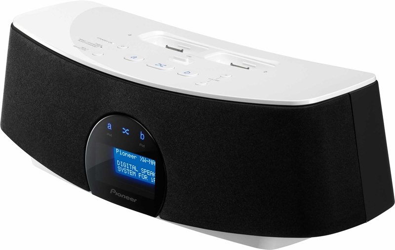 Pioneer digital speaker system for 2 iPods/iPhones